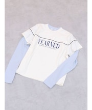 ロゴレイヤリングTシャツ