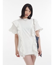 フリルドッキングルーズTシャツ