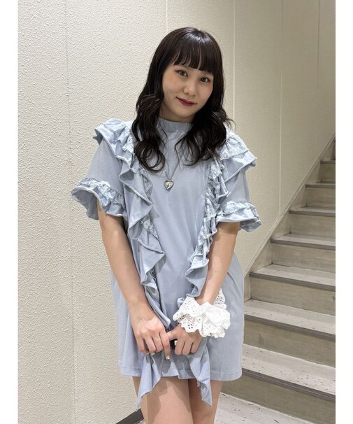 フリルドッキングルーズTシャツ
