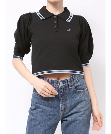 ニットポロ