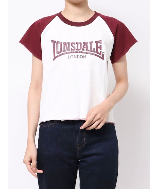 【LONSDALE×jouetie】ラグランTシャツ
