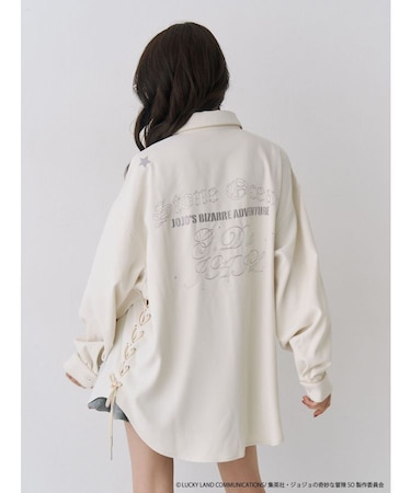 【アニメ『ジョジョの奇妙な冒険 ストーンオーシャン』×jouetie】BIGシャツ