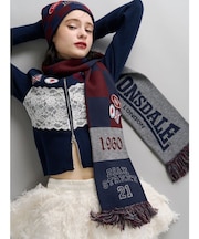 【LONSDALE×jouetie】チェッカーマフラー