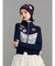 【LONSDALE×jouetie】ZIPニットカーデ