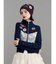 【LONSDALE×jouetie】ZIPニットカーデ