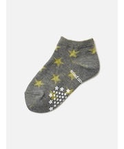 【キッズ】星柄リンクススニーカー丈ソックス / 13-15cm
