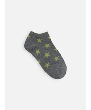 【キッズ】星柄リンクススニーカー丈ソックス / 16-18cm