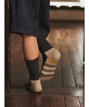 【キッズ】足底の汚れが目立たないソックス ／ 19-21cm
