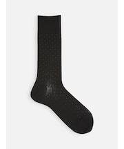 【Tabio MEN】連続シルケット ドットソックス