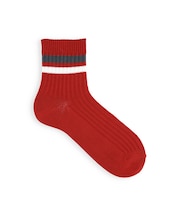 【Tabio MEN】2色ラインショートソックス