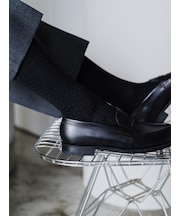 【Tabio MEN】綿ピンドット柄ソックス(25.0□27.0cm)