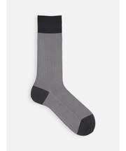 【Tabio MEN】ジャカードヘリンボーンソックス