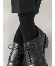 【Tabio MEN】綿ピンドット柄ソックス(27.0～29.0cm)