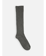 【キッズ】コットンリブハイソックス / 16-18cm