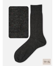 【Tabio MEN】WOOLピンドットソックス