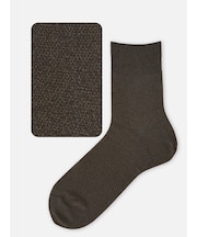 【Tabio MEN】ドライなタッチが心地いい和紙梨地ショートソックス(27.0~29.0cm)