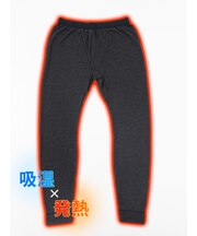 【Tabio MEN】あったかレギンス10分丈 ／ Lサイズ