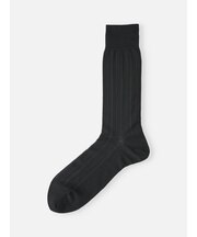 【Tabio MEN】 連続シルケットストライプソックス(23.0~25.0cm)