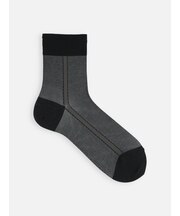 【Tabio MEN】ライトメッシュサイドラインショートソックス