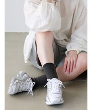 【WEB限定20色】軽やかにフィットするリブソックス