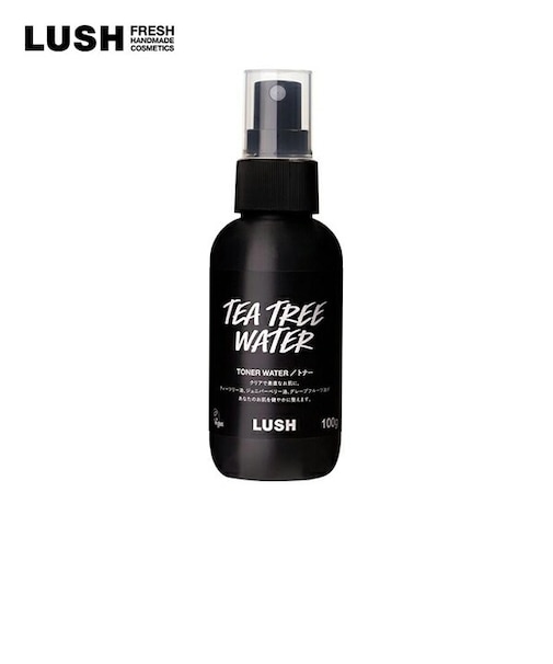 公式 LUSH ティーツリーウォーター 化粧水 スプレー ミスト ミスト化粧水 ふき取り化粧水 プレ化粧水 ティーツリー スキンケア さっぱり 清潔 保湿 プレゼント ギフト ラッシュ