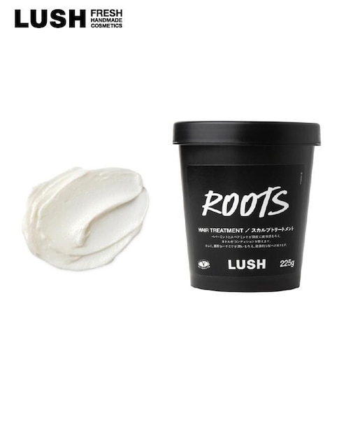 公式 LUSH 現実頭皮 ROOTS スカルプトリートメント 頭皮ケア クレンジング オーガニック 頭皮 乾燥 臭い かゆみ フケ ダメージケア ミントの清涼感 ノンシリコン ギフト プレゼント ハンドメイド ラッシュ