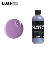 公式 LUSH スリーピー シャワージェル ボディソープ 液体石鹸 ラベンダー 保湿 リラックス いい 香り 残る 自然派 ヴィーガン プレゼント ギフト ラッシュ