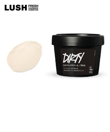 Dirty ダーティ スタイリングクリーム 95g 整髪剤 スタイリング ノンシリコン ヴィーガン 人気 プレゼンけ まとまり キープ マット 自然派 コスメ ラッシュ 公式