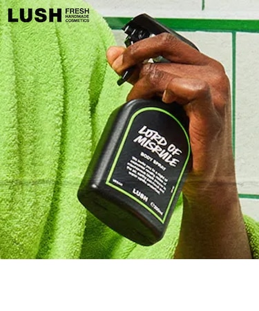 LUSH ロード オブ ミスルール ボディスプレー ハロウィン 数量限定 ギフト プレゼント 香水 フレグランス スパイシー 香り いい匂い ラッシュ 公式