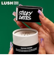 LUSH スティッキーフルーツ ダスティングパウダー ボディパウダー 人気 かわいい ヴィーガン コスメ ラッシュ 公式