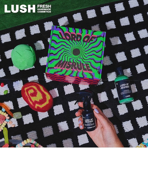 LUSH ロード オブ ミスルール ギフト ギフトセット 詰め合わせ プレゼント ハロウィン 数量限定 香水 ボディミスト スパイシー 香り 贈り物 ラッシュ 公式