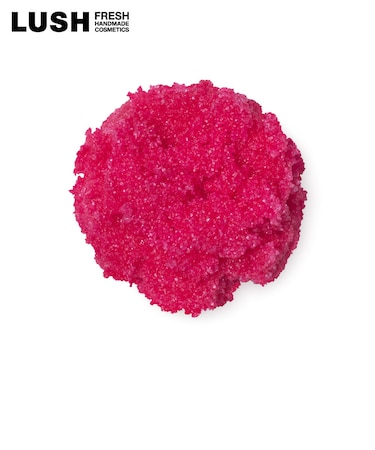LUSH チェリッシュ リップスクラブ リップケア シュガースクラブ チェリー フルーティー 角質除去 保湿 手作り コスメ プチギフト プレゼント 誕生日 お礼 唇 縦じわ カサつき 砂糖 スクラブ 角質ケア 唇ケア 公式 ラッシュ