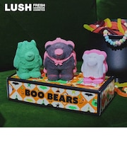 LUSH ブー ベアーズ ギフト ギフトセット 詰め合わせ プレゼント ハロウィン 数量限定 バスボム 入浴剤 お風呂 かわいい くま おばけ 保湿 癒やし ラッシュ 公式