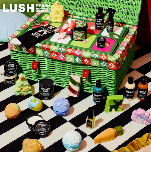 LUSH ラッシュ アドベントカレンダー ギフトセット クリスマス 数量限定 プレゼント バスボム バブルバー 入浴剤 保湿 贅沢 贈り物 記念日 ラッシュ 公式