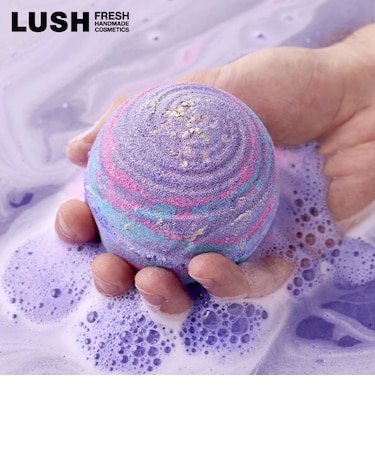 LUSH スイーツフェアリー バスボム 入浴剤 クリスマス 数量限定 ギフト プレゼント バレリーナ 甘い 香り 保湿 癒やし ラッシュ 公式