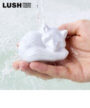 LUSH アークティック フォックス バブルバー 泡風呂 入浴剤 クリスマス 数量限定 ギフト プレゼント きつね かわいい 保湿 癒やし ラッシュ 公式