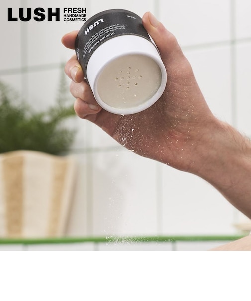 LUSH チェルシーモーニング パウダー ボディパウダー クリスマス 数量限定 ギフト プレゼント サラサラ 肌 保湿 スキンケア 甘い 香り ラッシュ 公式