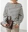 ボートネックロングスリーブTシャツ