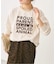 Mixta /ミクスタ CREW NECK SWEAT クルーネックスウェット