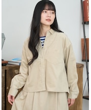 コーデュロイシャツ