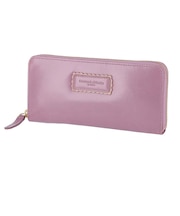 57901シンプルバイカラー ラウンド長財布 [tsumori chisato CARRY][ツモリチサト キャリー]