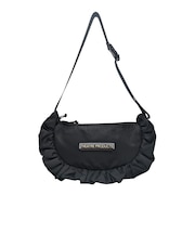 CL240858NYLON FRILL ROUND SHOULDER BAG -L-  [THEATRE PRODUCTS][シアタープロダクツ]
