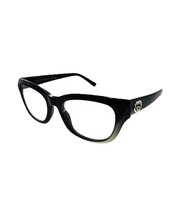 GUCCI メガネ レディースワイドスクエア リサイクルアセテートフレーム ブラック GG2202O-005