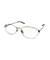 GUCCI メガネ レディース オーバル  メタルフレーム シルバー GG2234OA-002