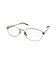 GUCCI メガネ レディース オーバル  メタルフレーム シルバー GG2234OA-002
