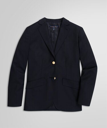 トロピカルウール シングル2ボタン ブレザー