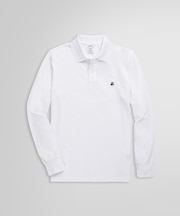 GF スーピマコットン ストレッチピケ ロングスリーブポロシャツ Slim Fit