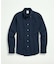 ストレッチコットン シアサッカー ソリッド カジュアルシャツ Regular Fit