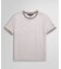 コットン ストライプ リンガーTシャツ