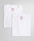 コットン ２パック クルーネック Tシャツ Made in USA